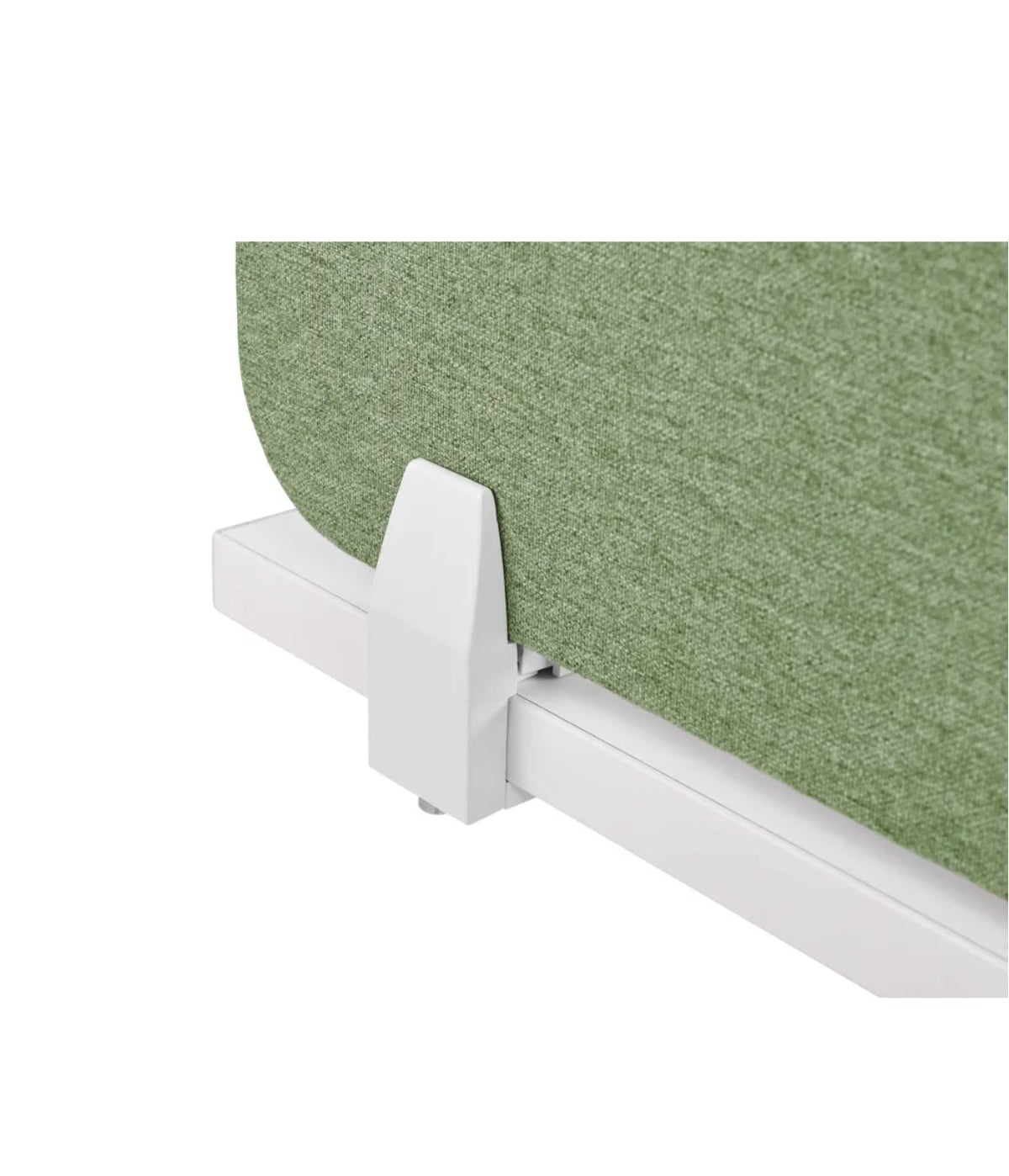 Separador de escritorios verde