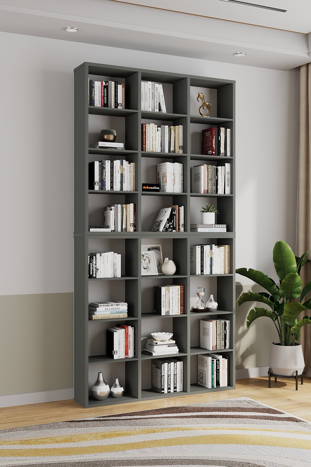 Librería imre antracita