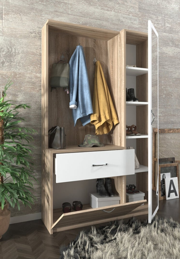 Mueble de entrada multifunción