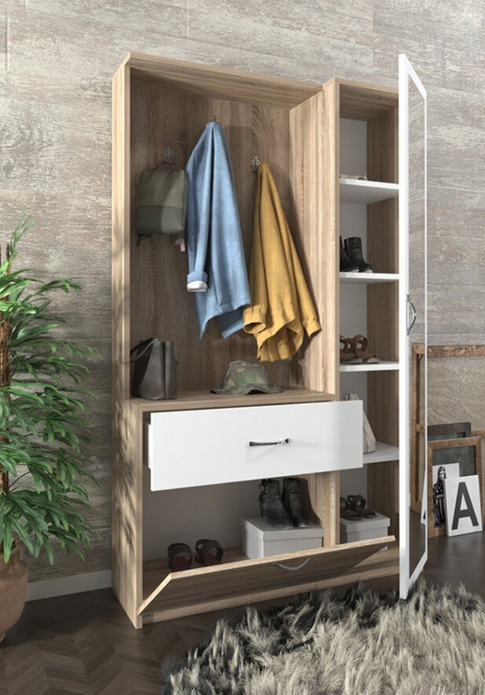 Mueble de entrada multifunción