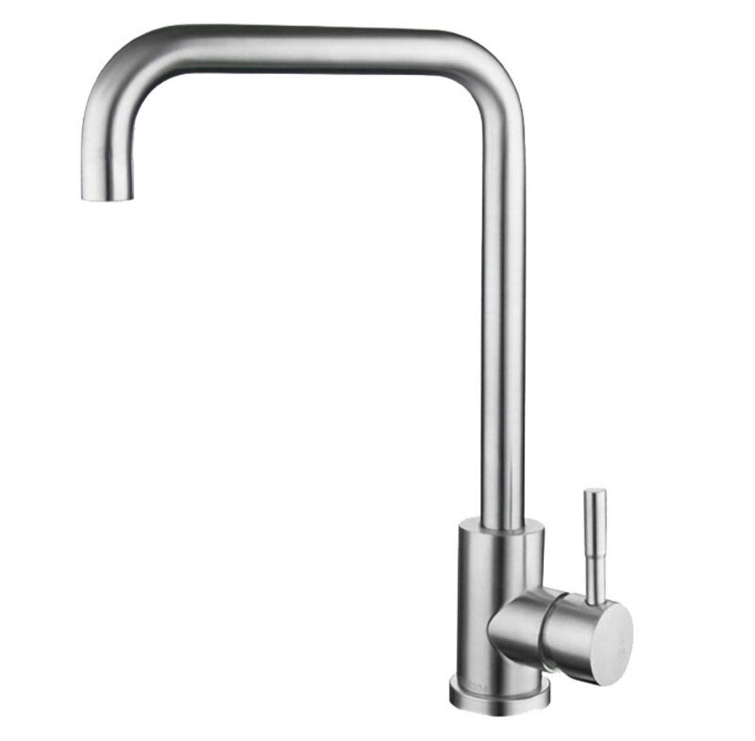 Grifo de cocina satinado