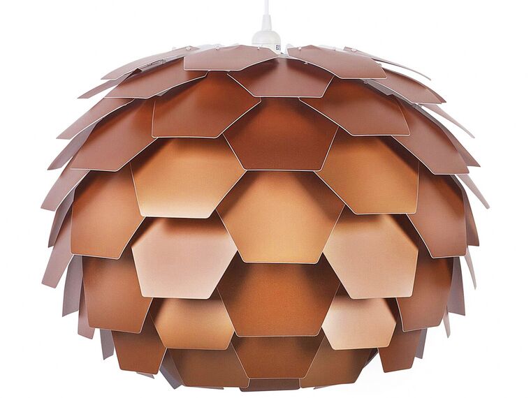 Lámpara de techo cobriza ø 60 cm