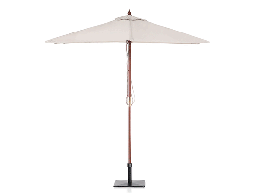 Sombrilla de jardín beige claro