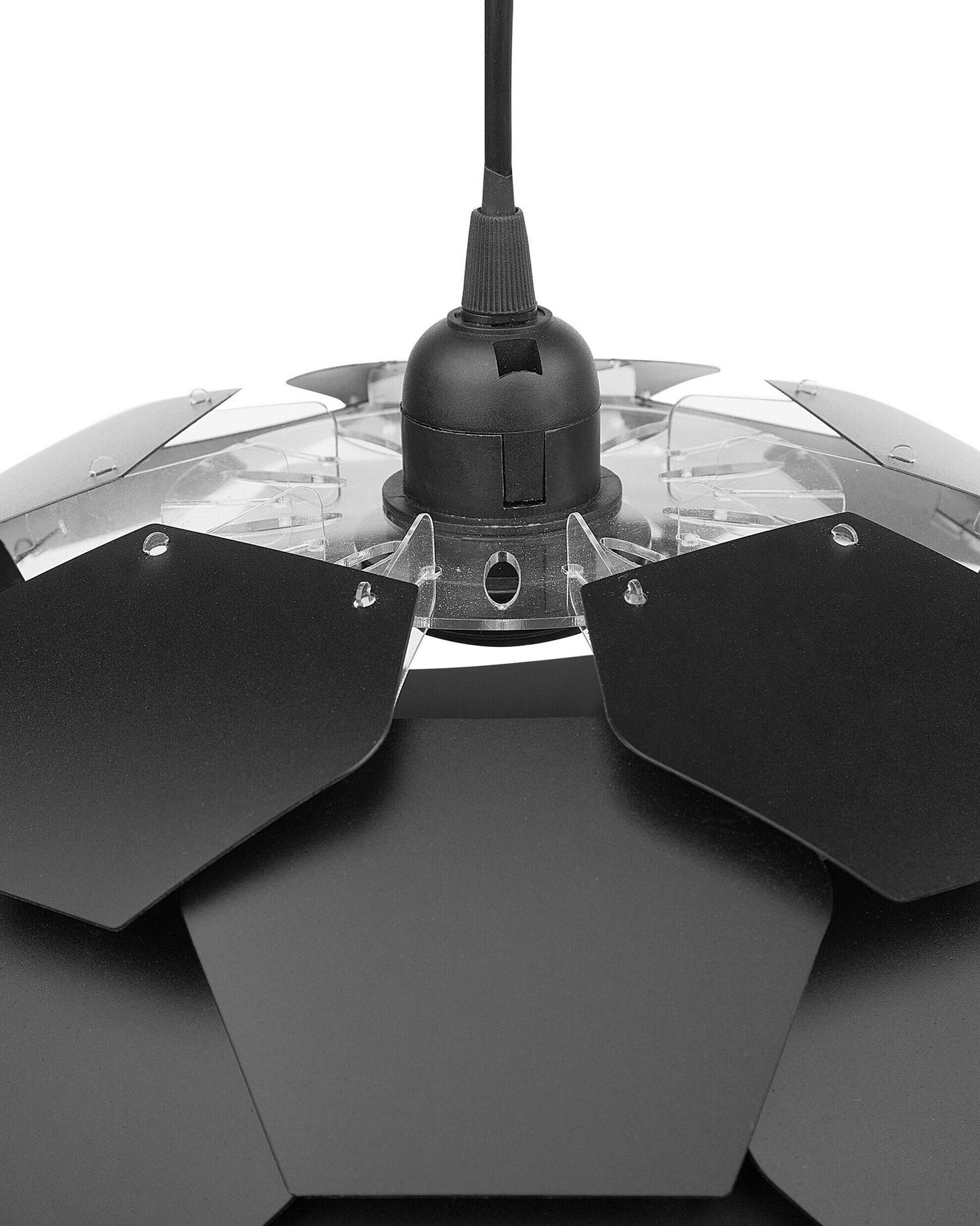 Lámpara de techo negra ø 60 cm