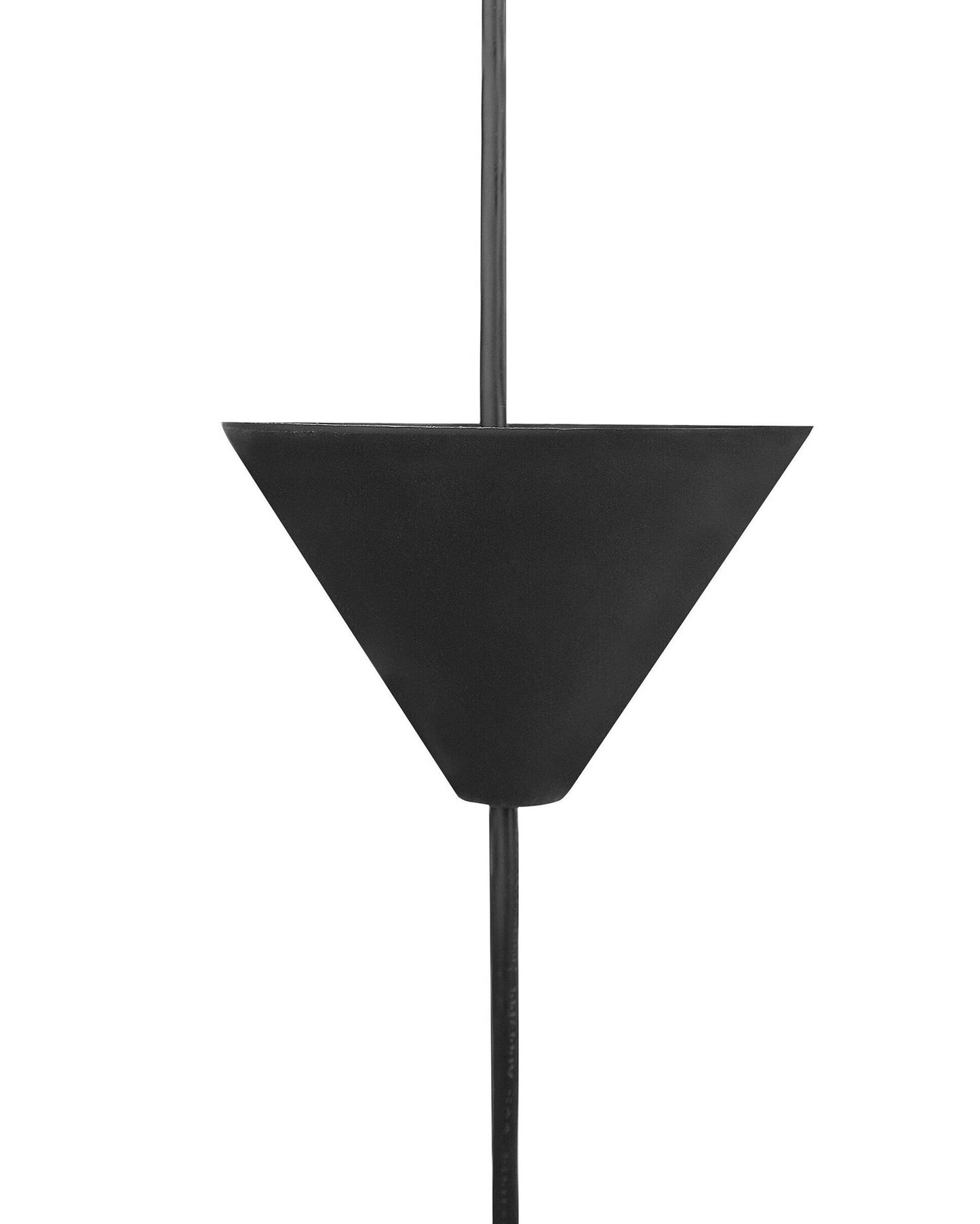 Lámpara de techo negra ø 60 cm