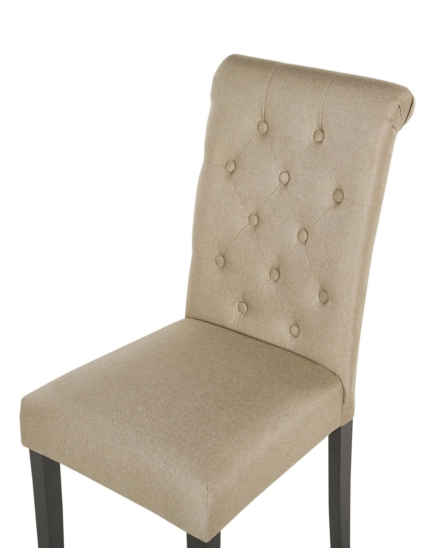 Conjunto de 2 Sillas de comedor Tejido Arena