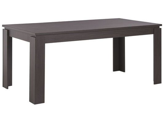 Mesa de comedor madera oscura
