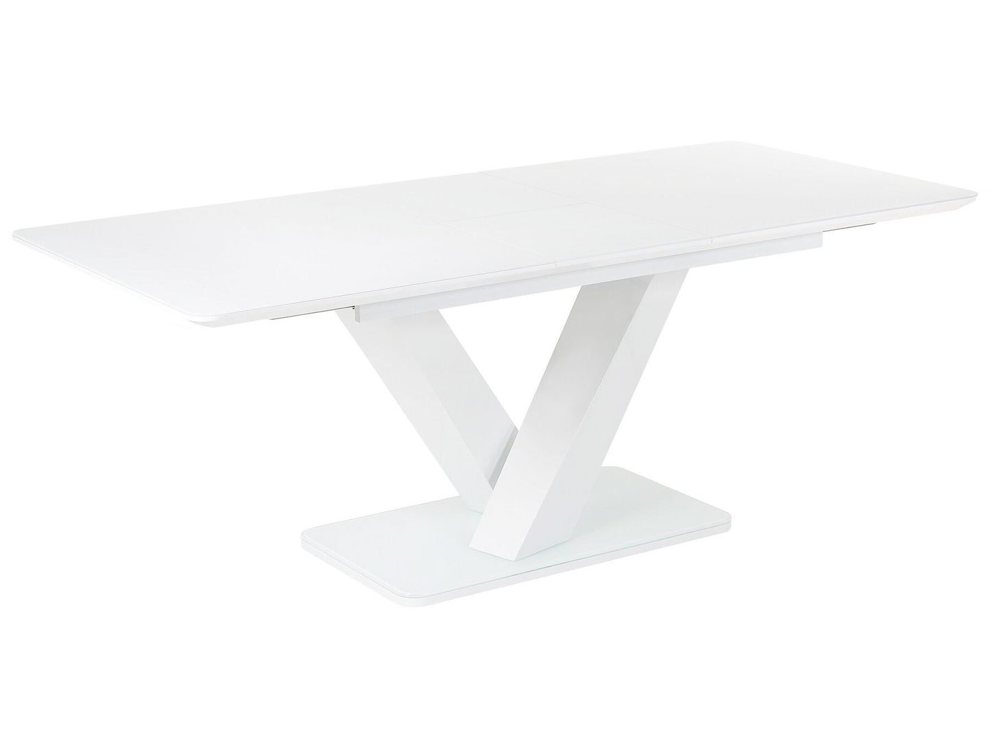 Mesa de Comedor Extensible Blanca 160/200 x 90 cm