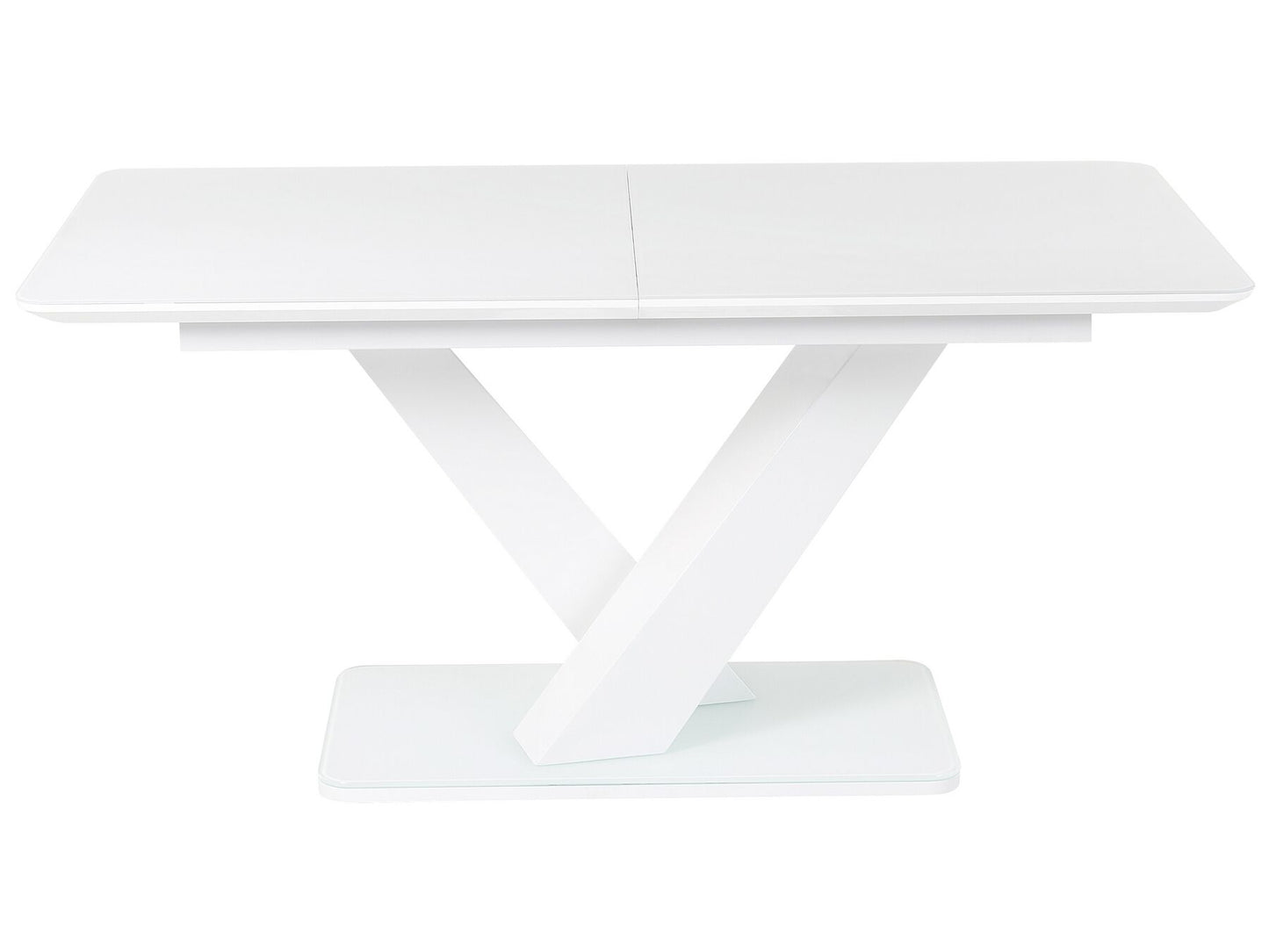 Mesa de Comedor Extensible Blanca 160/200 x 90 cm