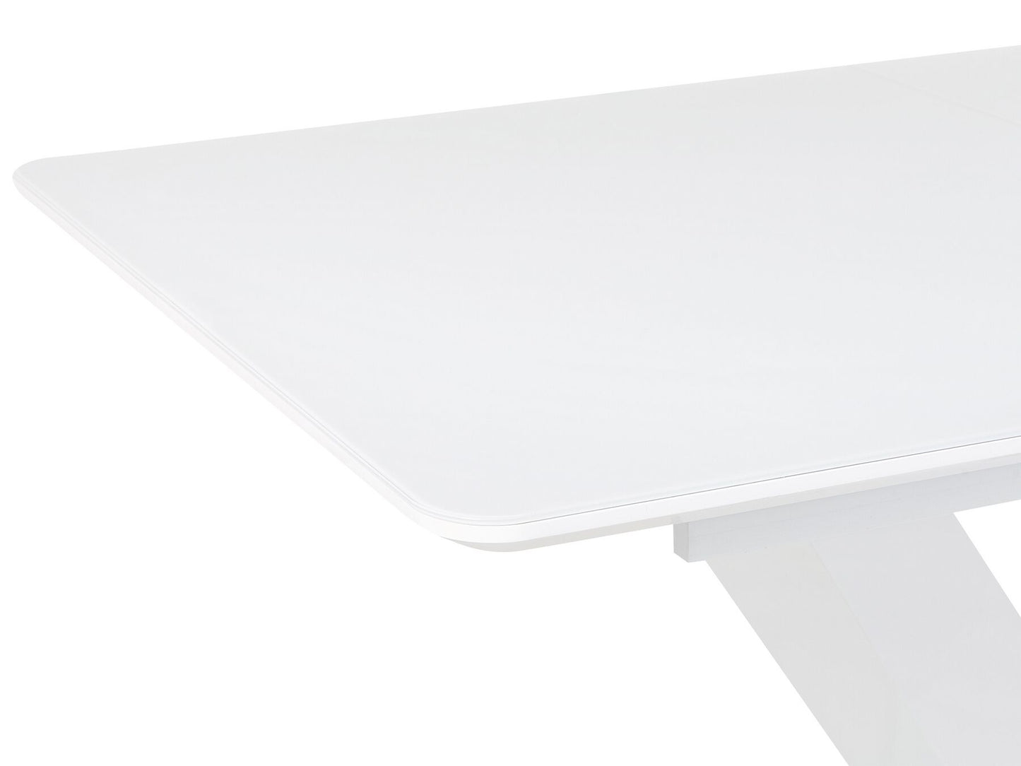 Mesa de Comedor Extensible Blanca 160/200 x 90 cm