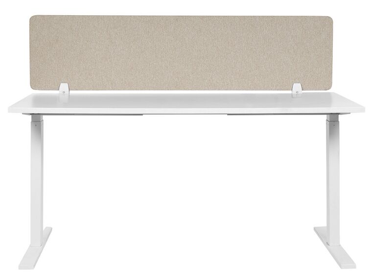 Panel separador beige 130 x 40 cm
