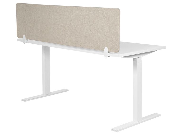 Panel separador beige 130 x 40 cm