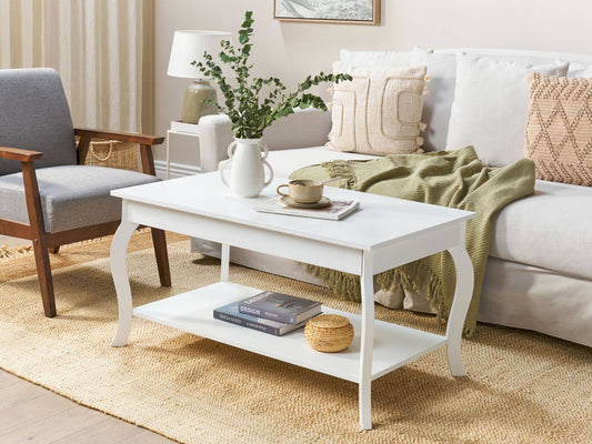 Mesa de centro blanca