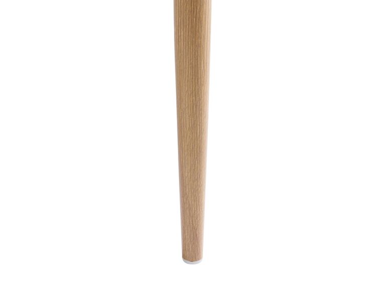 Conjunto de 2 sillas rosa/madera
