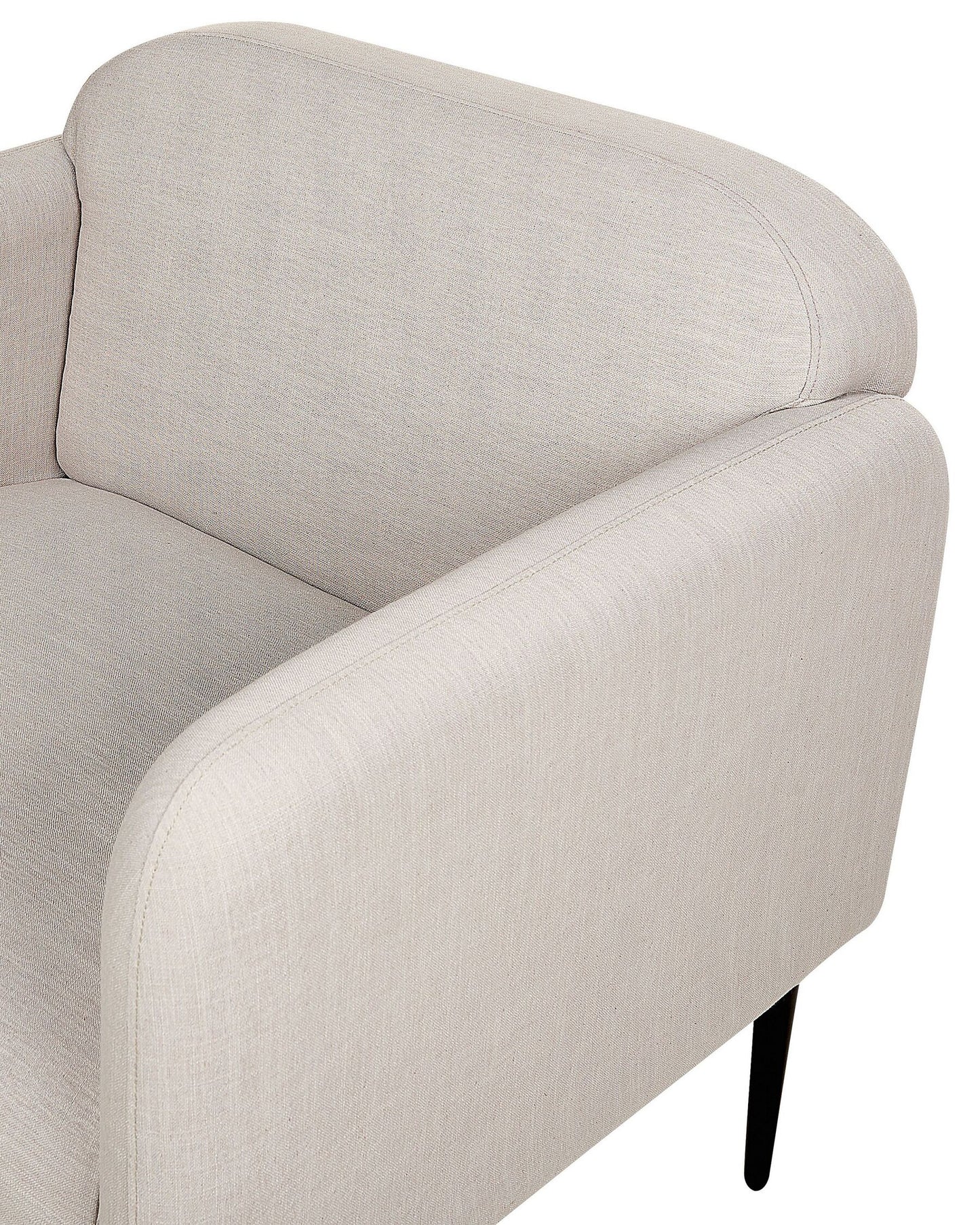 Sillón de tela Gris pardo