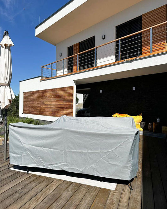 Cubierta impermeable para muebles de jardín 275 x 230 x 70 cm